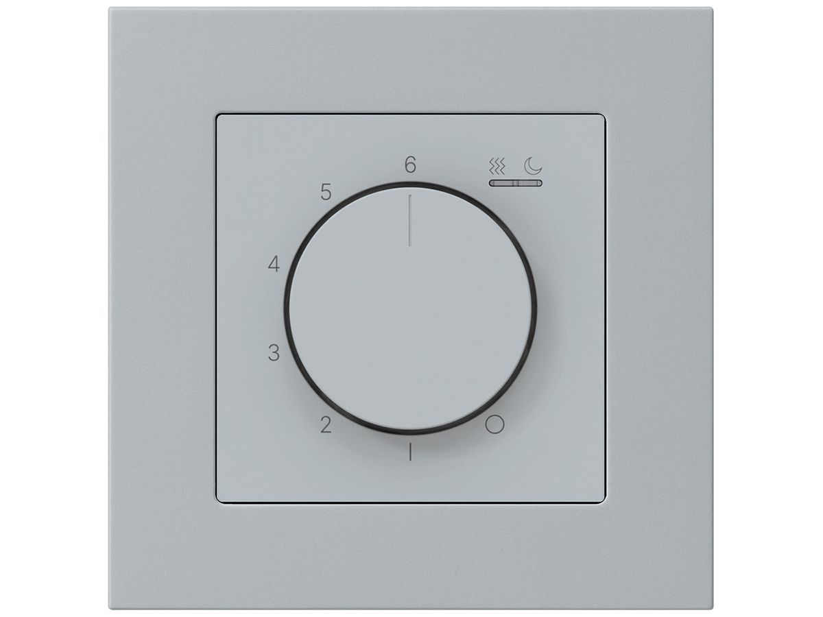 UP-Raumthermostat kallysto.pro An/Aus 230VAC 4A 94×94mm grau