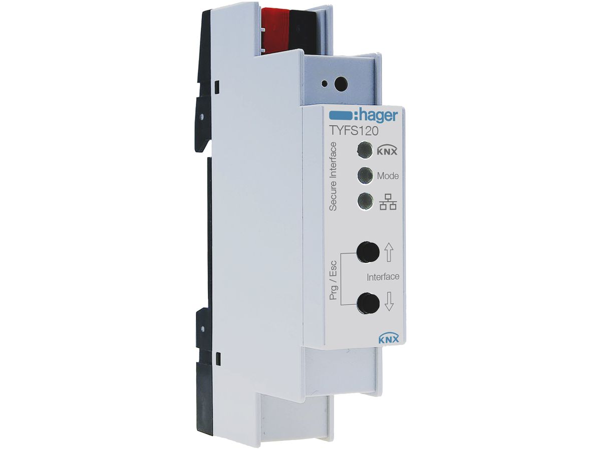 REG-Secure-Schnittstelle Hager KNX/IP 1HE