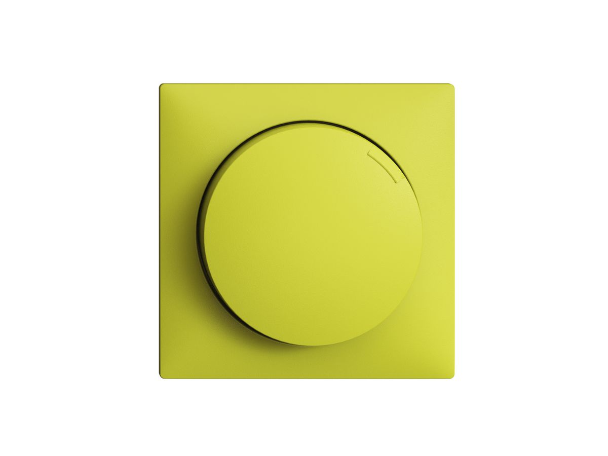 Frontset EDIZIOdue zu Drehdimmer lemon