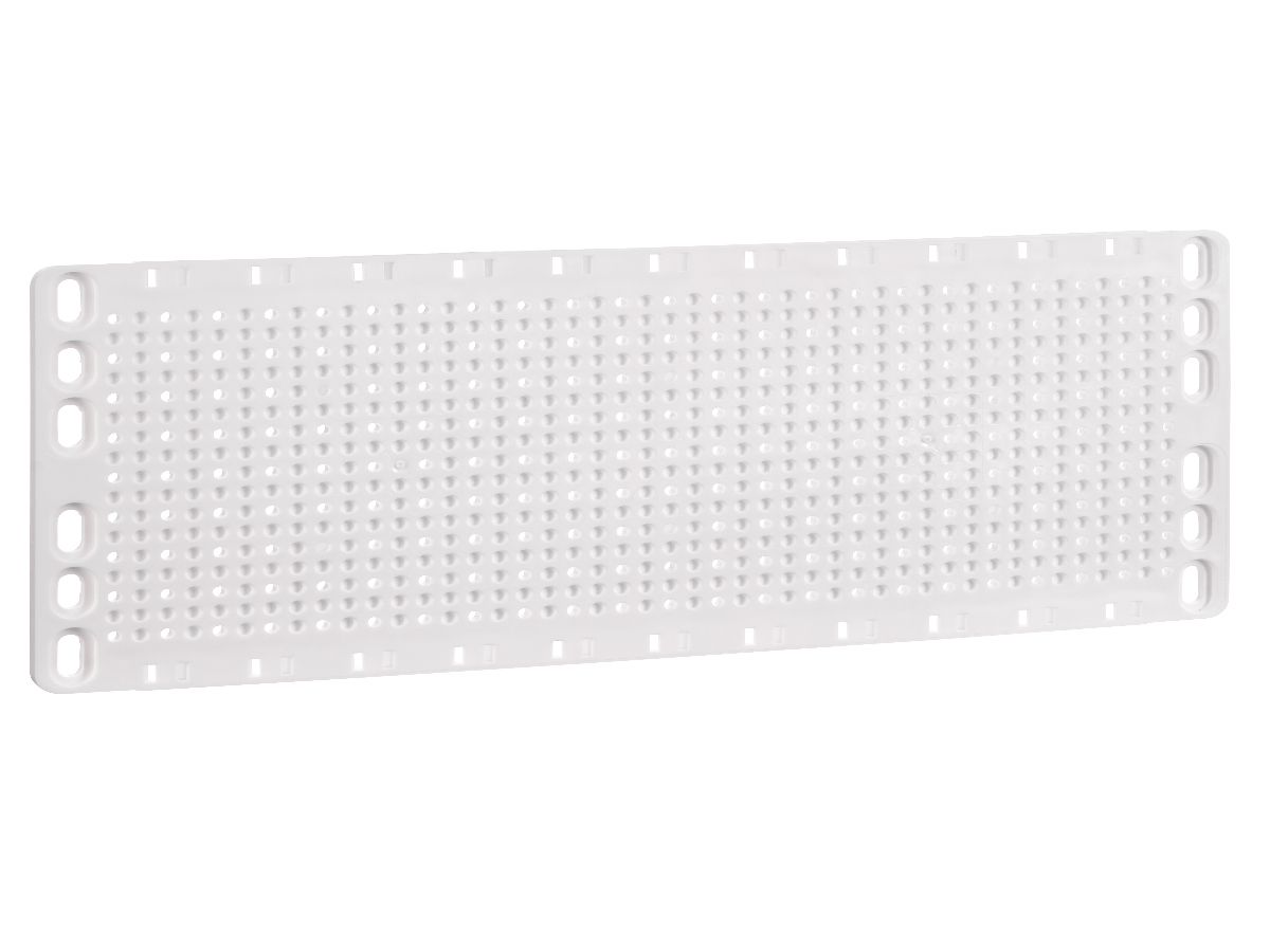 Montageplatte Schrack für Mulitmeida - 110x253mm, Kunststoff