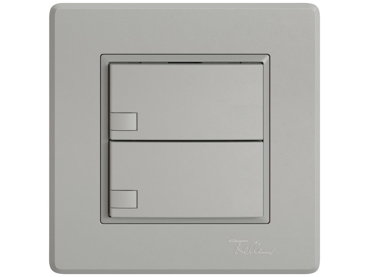 UP-Universaltaster EDIZIO.liv UNI SNAPFIX® o.LED 2× 1-Tbed.hgu