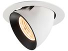 LED-Downlight SLV NUMINOS GIMBLE XL 24W 3500lm 2700K WB DALI Ø175 ws/sz