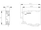 Kontaktmodul Siemens SIRIUS ACT 1Ö+Überwachung Boden Schraubklemmen