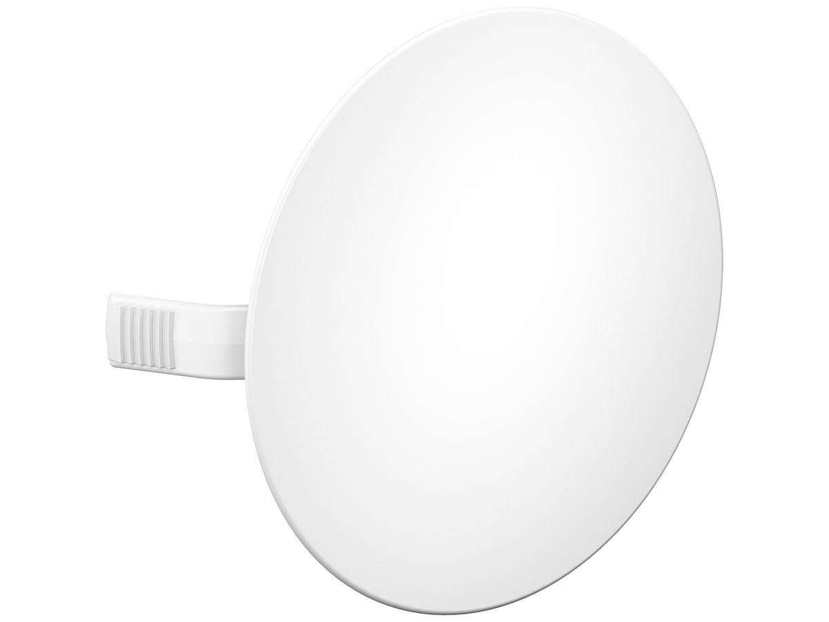 Feder-Steckdeckel Kaiser Ø85mm weiss, für Dosendurchmesser 70mm