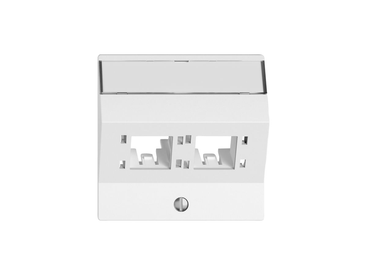 Montageset EDIZIO.liv SNAPFIX® für freenet Kat.6A Adapter 2× ws