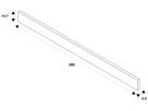 Leuchten-Set SLV PURI 2.0 GU10 1×6W DIM AD1PH schwarz 3 Stk