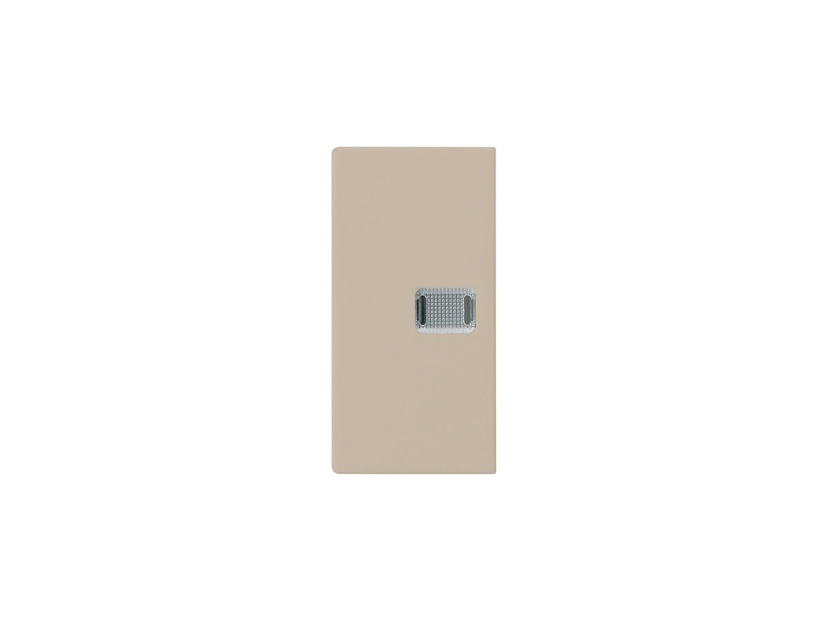 Doppel-Druckknopf kallysto beige für 1 Linse