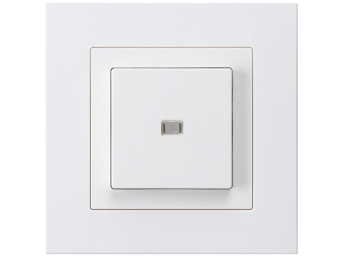 UP-Leuchtdruckschalter kallysto.pro 3/1L weiss