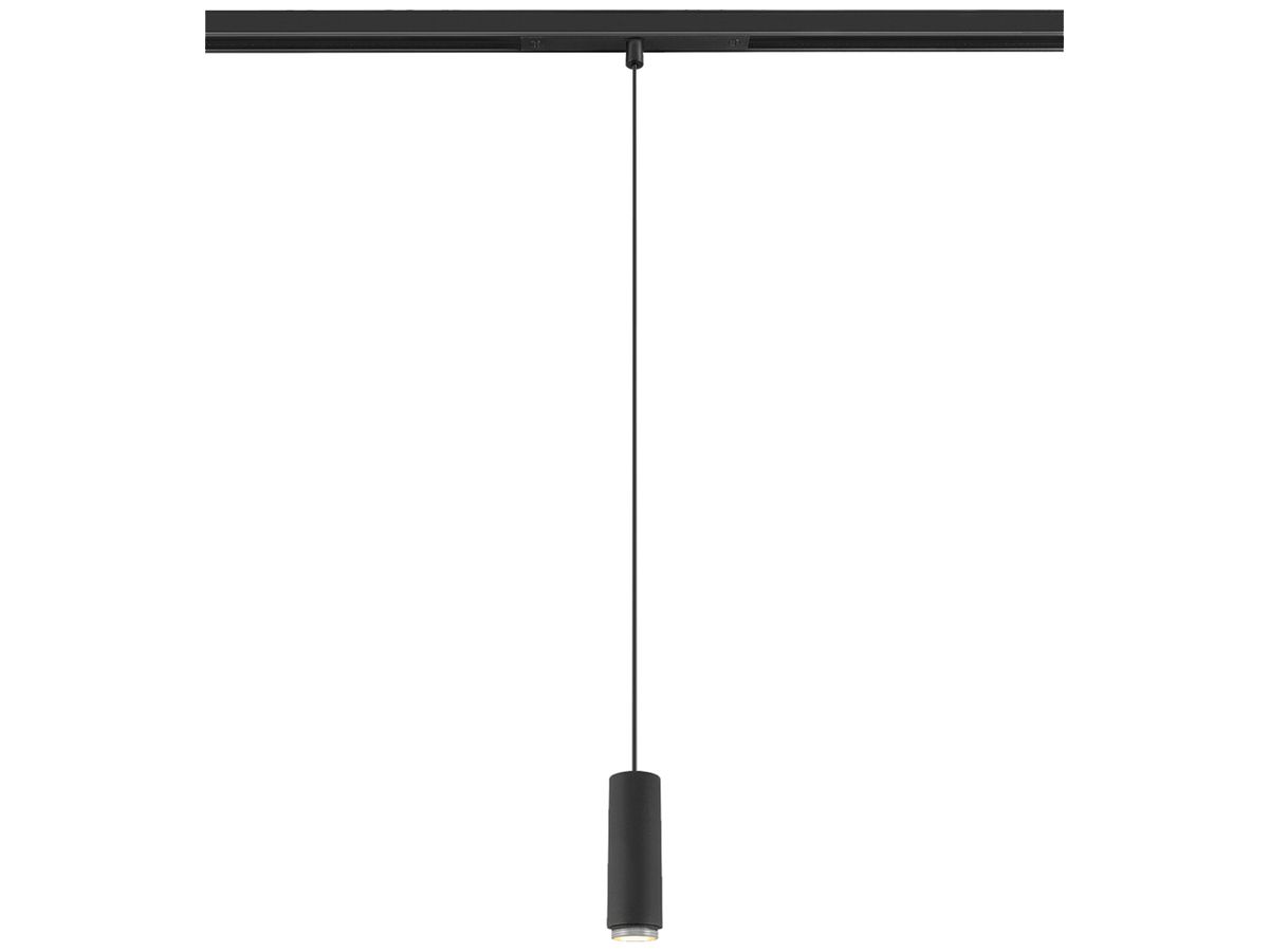 LED-Pendelleuchte SLV LALU 9W 700lm 2700…3000K DALI Ø34.5×107mm schwarz