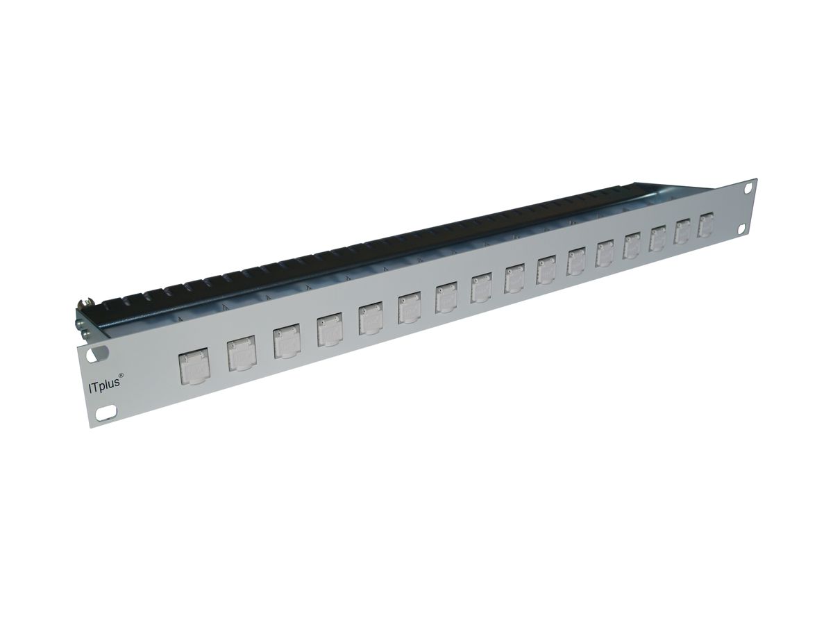 Panel Kat.6 1HE 16F.16RJ45/u weiss