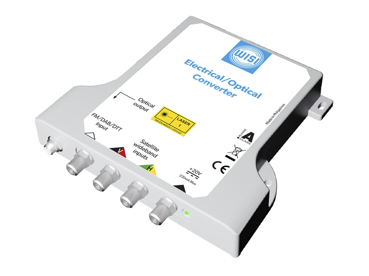 Optisches Sender-Kit OL 16 1310, von DVB-S, DVB-T/T2, DAB und FM zu optisch