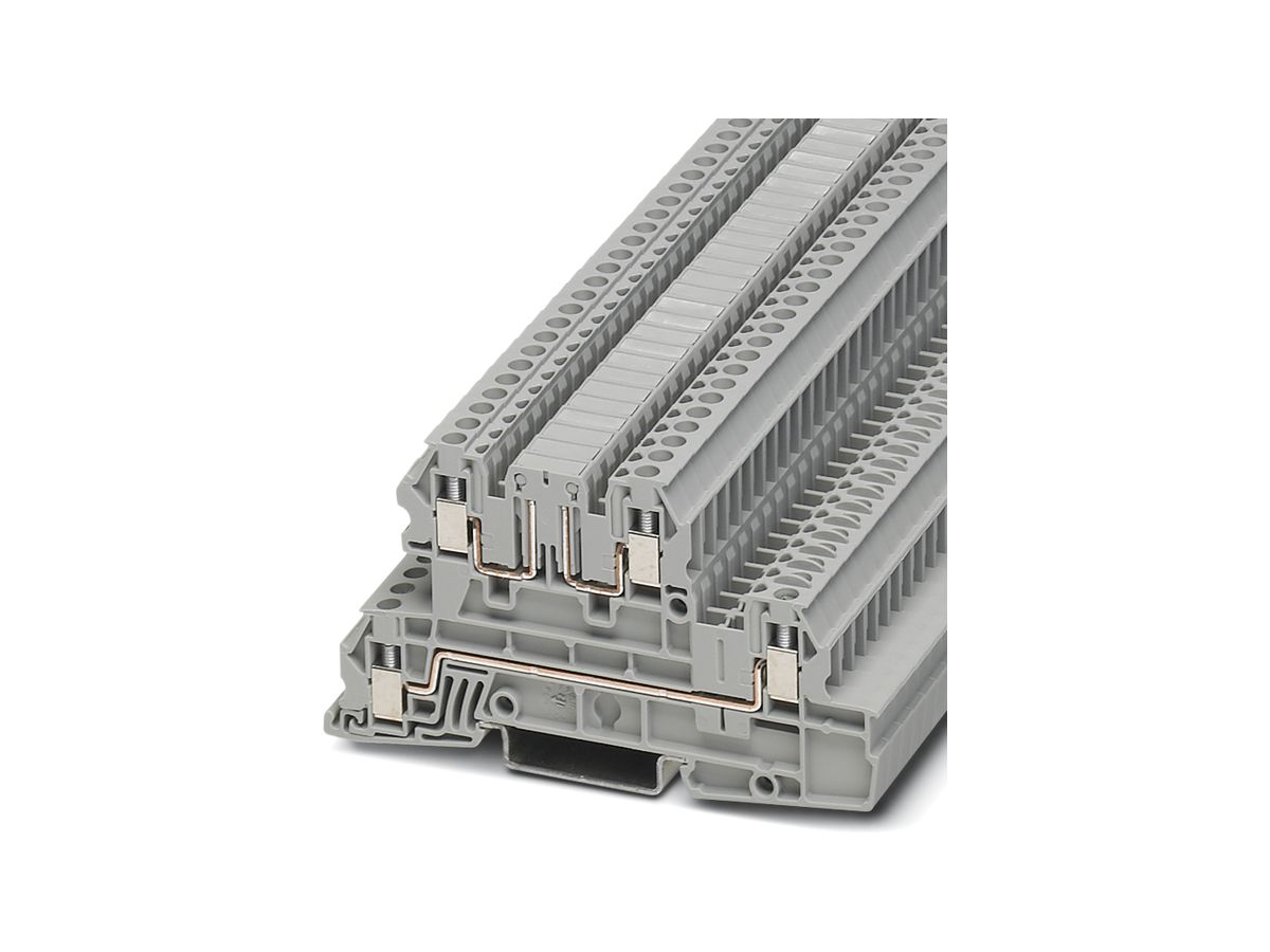Installationsklemme 0.2…4mm² L/LB Schraubanschluss grau