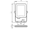LED-Strahler Ledinaire Gen3 BVP164 LED12/840 PSU 10W SWB CE, grau