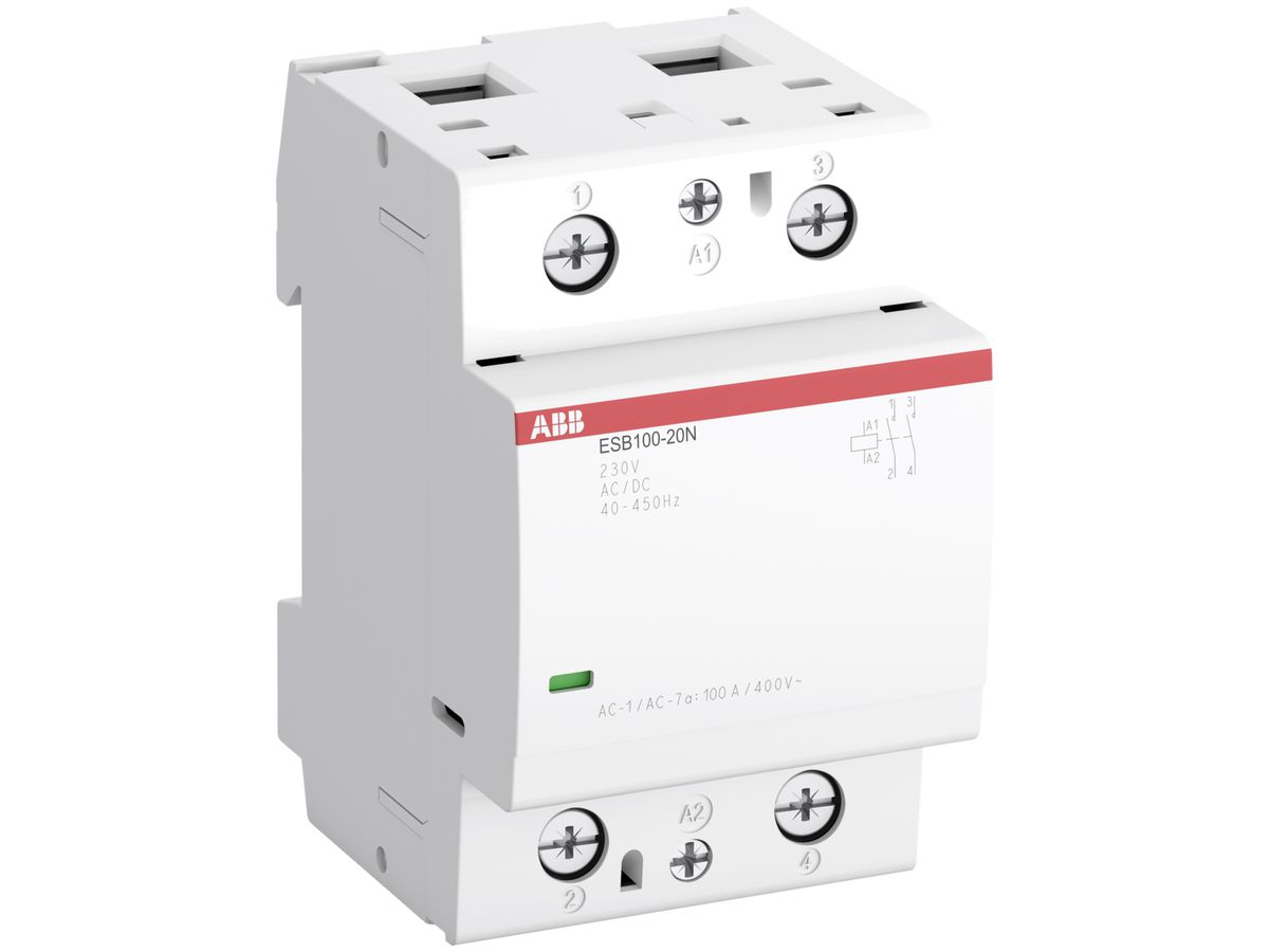 REG-Schütz ABB ESB100, 2S 100A AC-1, 24VAC/DC