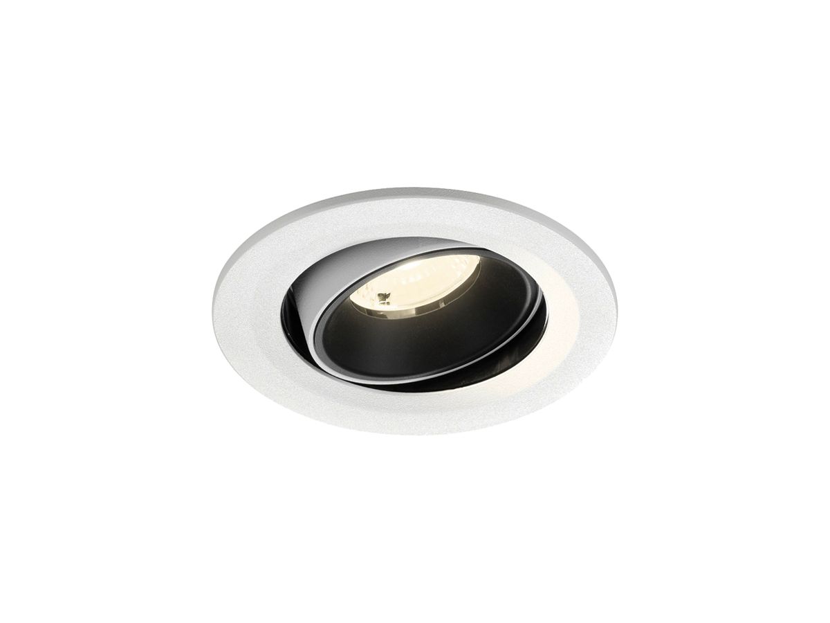 LED-Downlight SLV NUMINOS MOVE S 6.7W 1050lm 4000K MB DALI Ø90 ws/sz