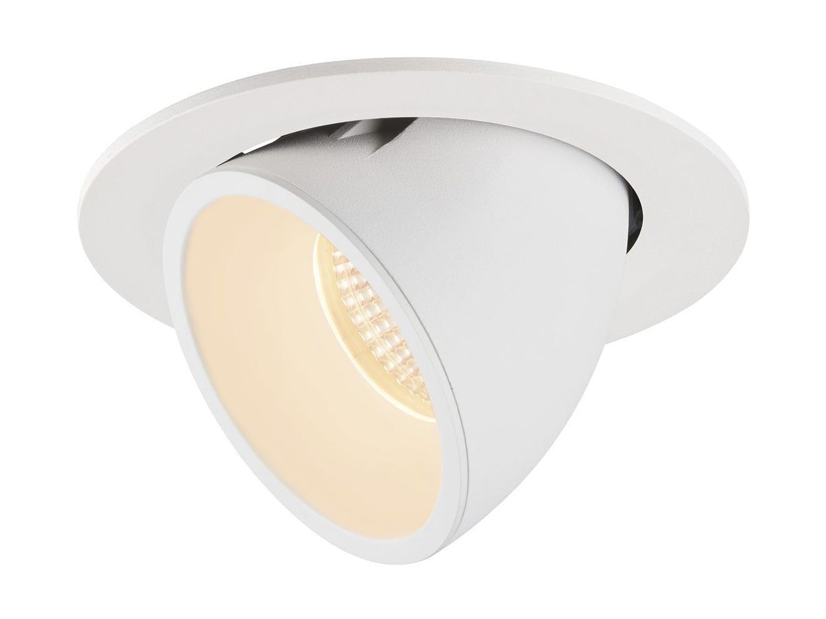 EB-LED-Downlight SLV NUMINOS GIMBLE L, 25.4W 700mA 2250lm 2700K 20° ws