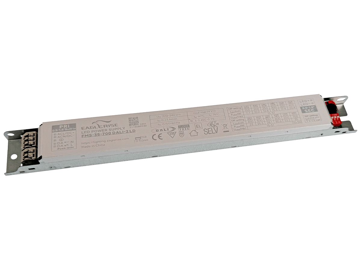 LED-Betriebsgerät Eaglerise FMS-35-700 DALI-2 LD 35W 15…51V 150…700mA