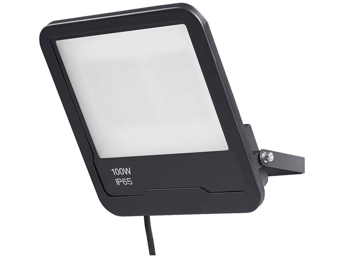 LED-Strahler LEDVANCE SMART+ 100W 8000lm RGBW IP65 100° DIM 284×255mm schwarz