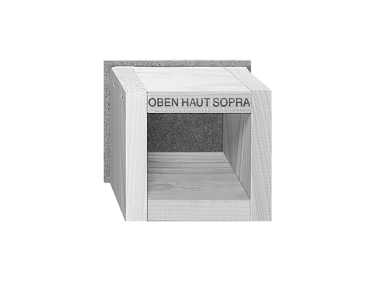 UP-Einlasskasten FH Holz FLF 1×2