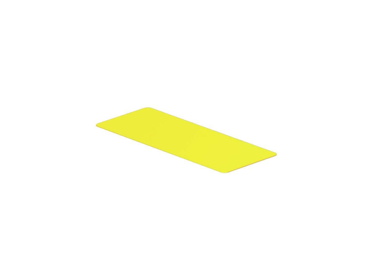 Gerätemarkierer Weidmüller MultiMark ESG selbstklebend 20×8mm Polyester gelb