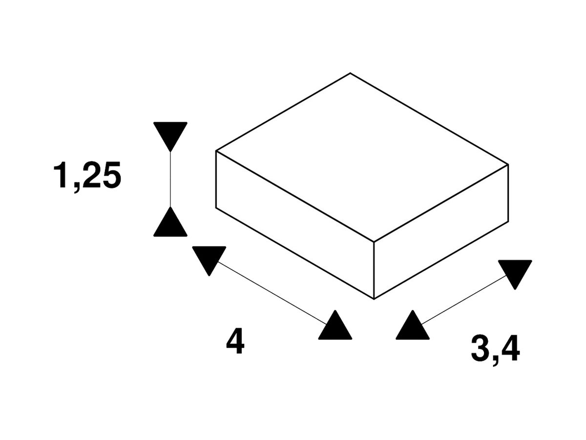 AP-/Pendel-Montageclip SLV für AP-Stromschiene S-TRACK DALI 3-phasig weiss