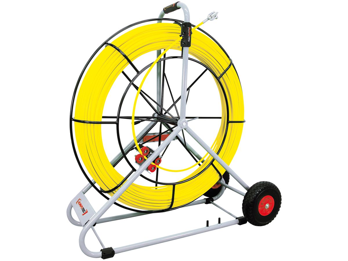 Kabeleinziehgerät Ø11mm, 150m Haspel, Gewinde RTG12mm