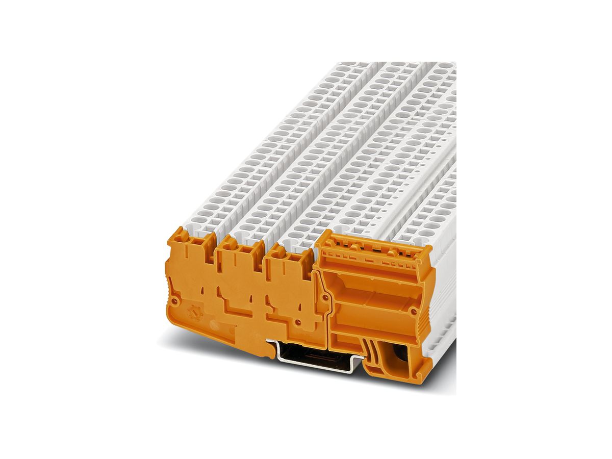 Einspeiseklemme Phoenix Contact 0.08…4mm² Zugfederanschluss orange