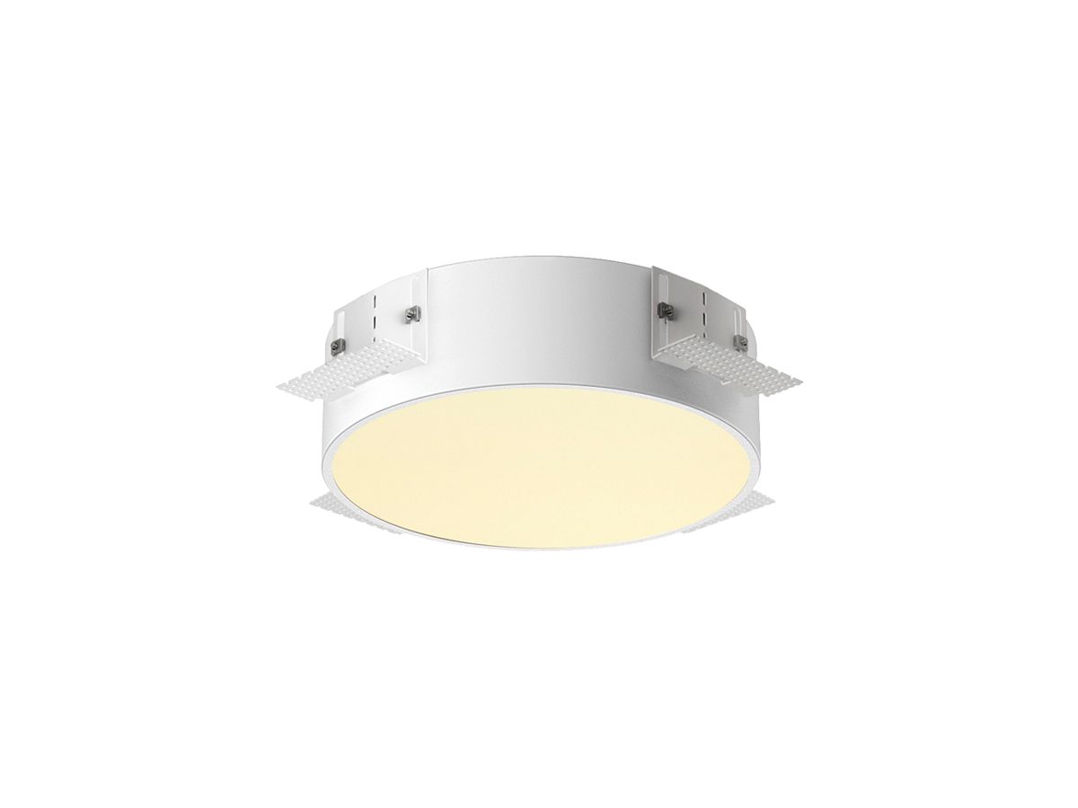 EB-LED-Deckenleuchte SLV MEDO 30 8W 1150lm 930/940K 70° Ø280mm weiss