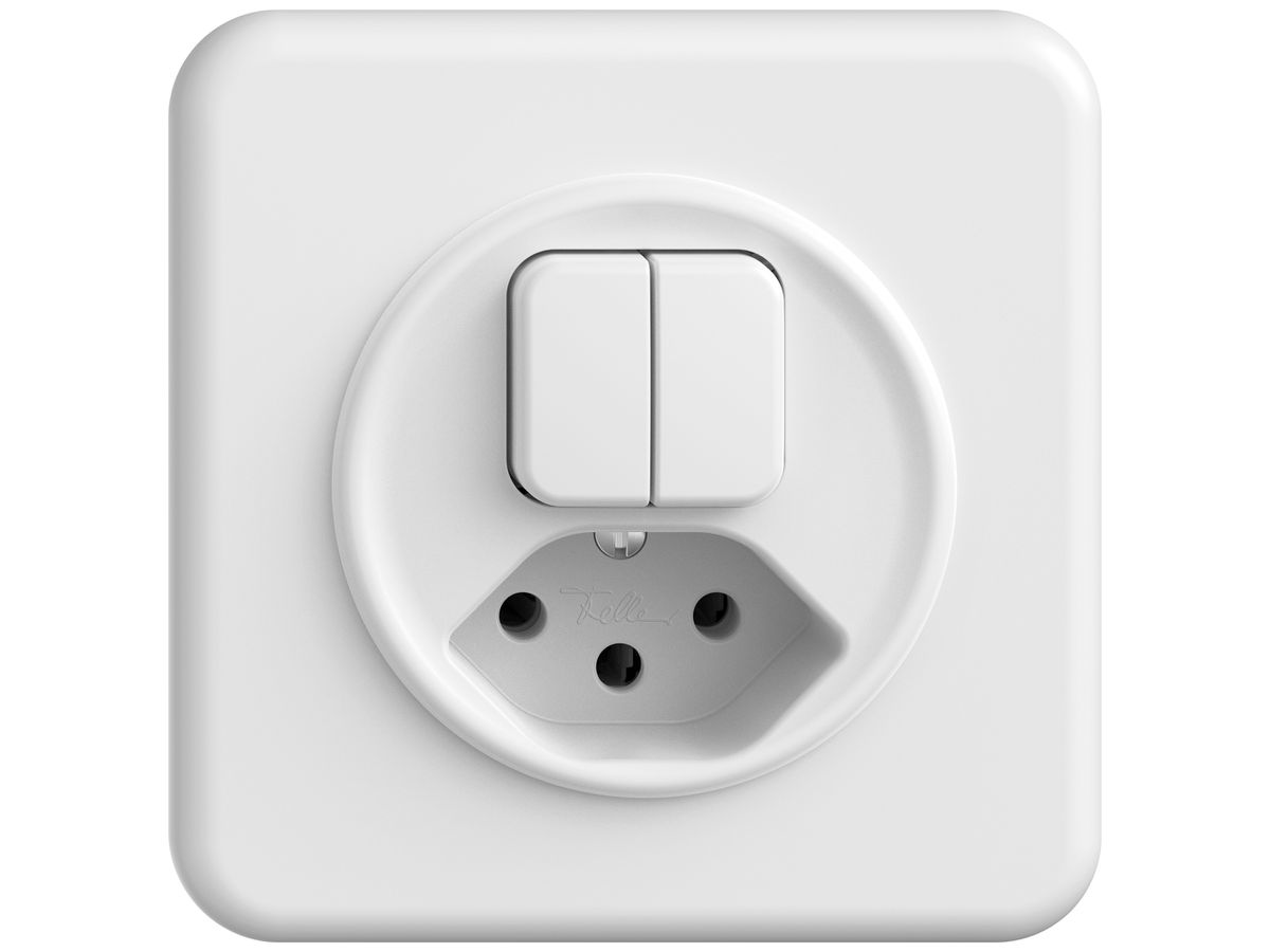 UP-Montageset STANDARDdue SNAPFIX® für Kombi.T13 mit 2 Druckknöpfen ws
