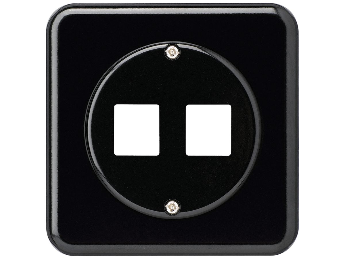 UP-Frontset G HMS basico für 2 Module schwarz