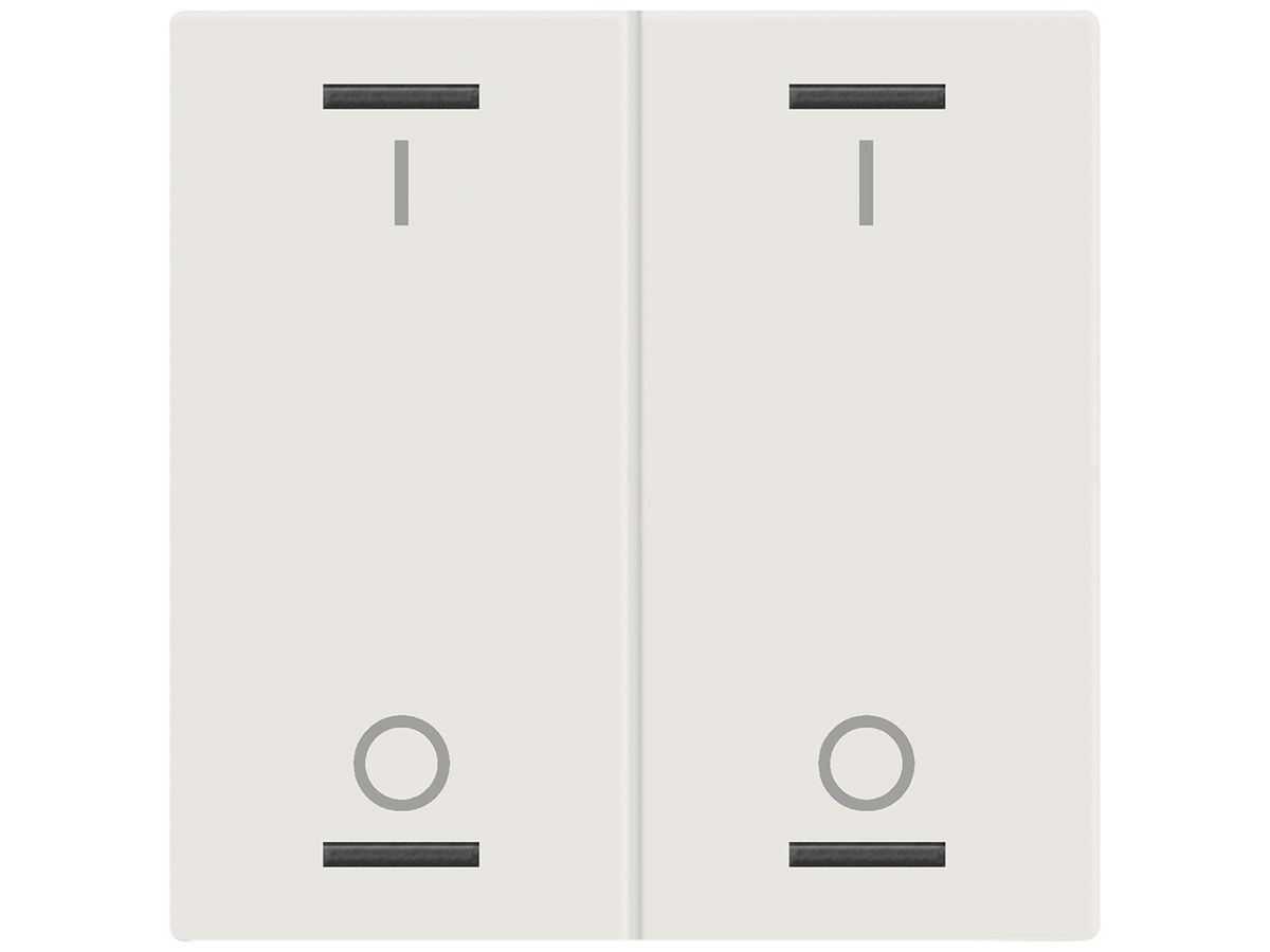 Wippe MDT BE-TAL60W211.B1 1T/4B f.Sensortasten weiss matt "I/O"