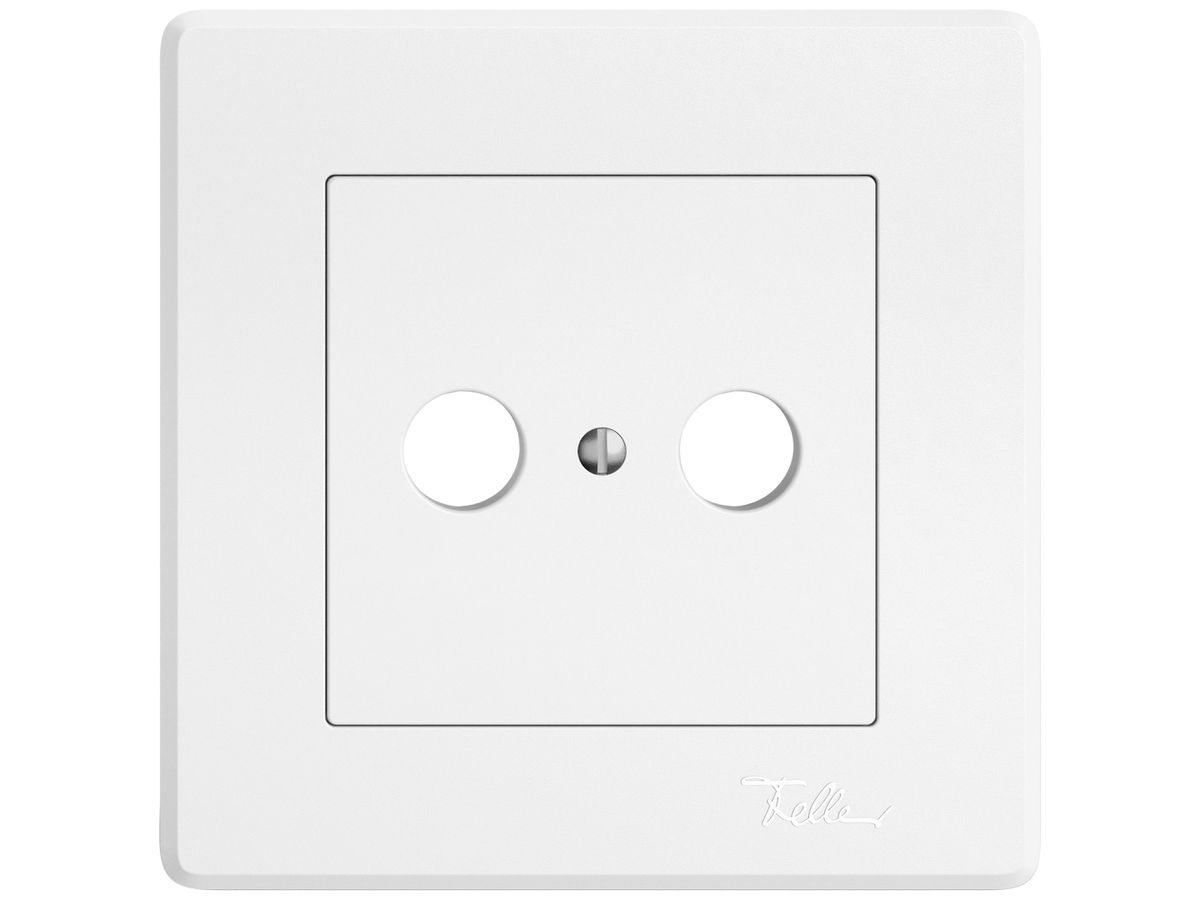 UP-Montageset EDIZIO.liv SNAPFIX® für Antennensteckdose ws