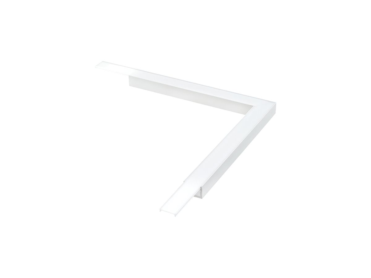AP-Profil SG StripLine 200×22×16mm Aluminium weiss