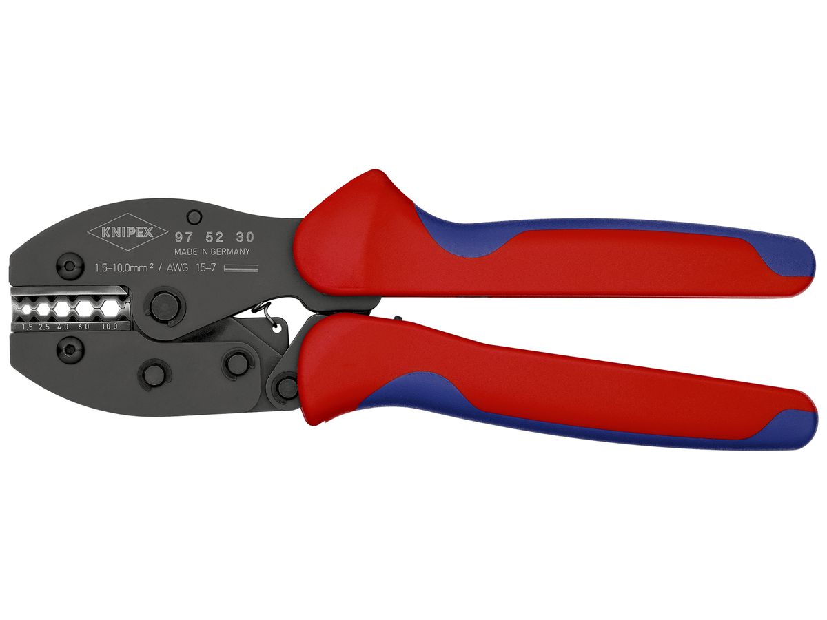 Crimpzange KNIPEX PreciForce 220mm 1.5…10mm²