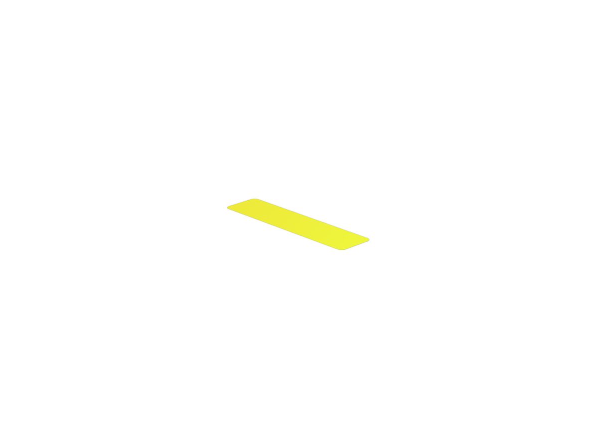 Gerätemarkierer Weidmüller MultiMark CC selbstklebend 60×15mm Polyester gelb