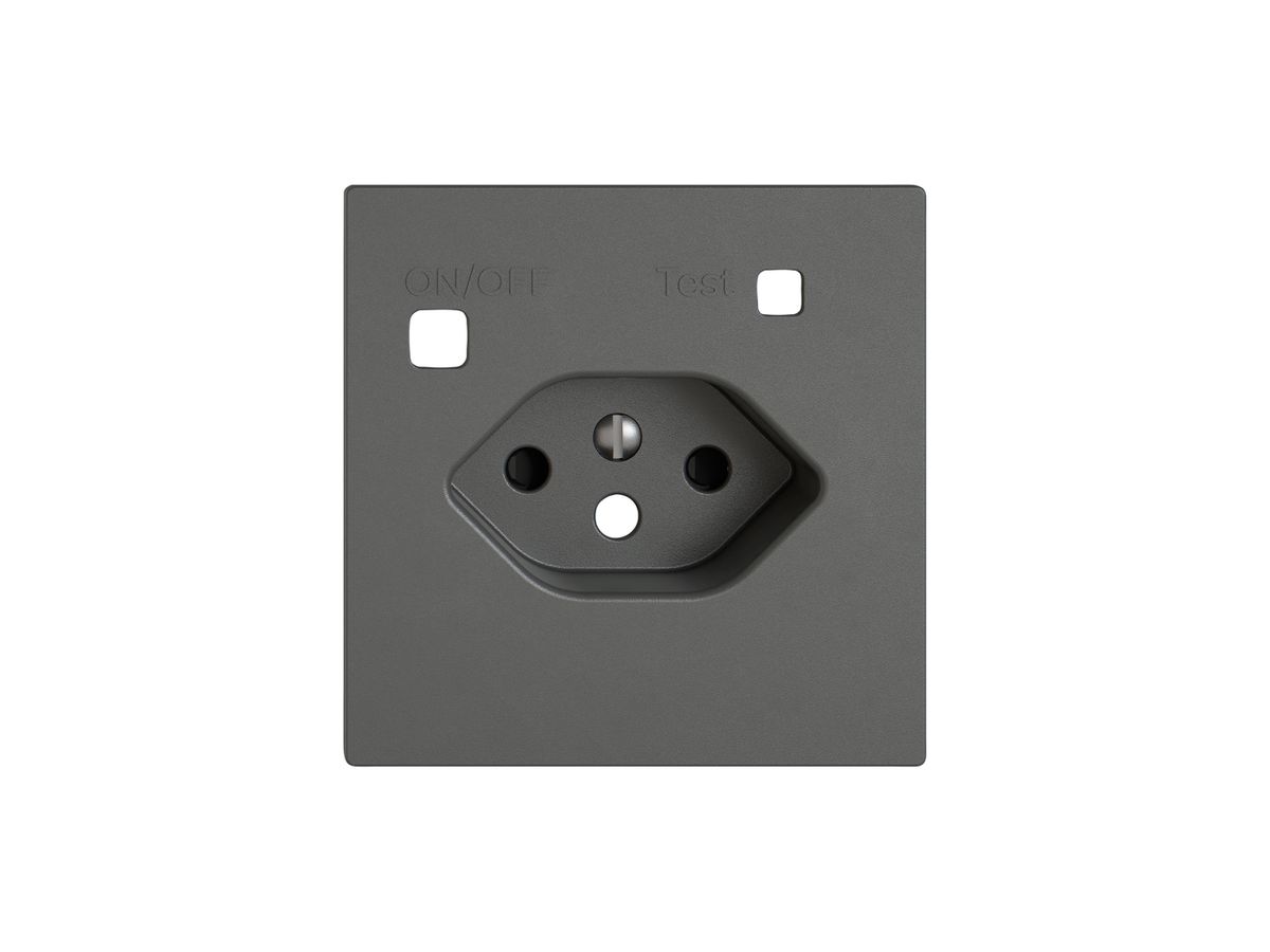 Montageset EDIZIO.liv SNAPFIX® f.Fehlerstrom-Schutzsteckdose Typ 13 Shutter dgu