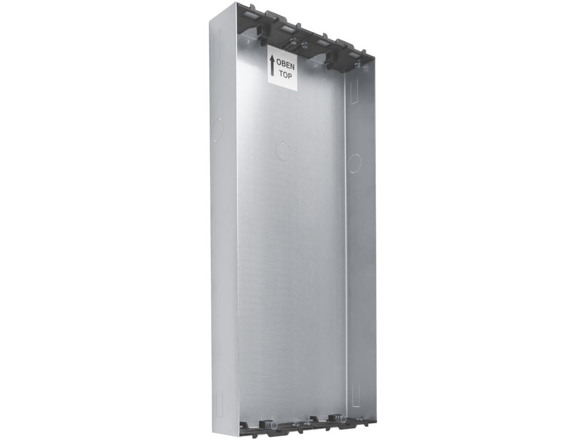 UP-Gehäuse für Türsprechanlage Hager elcom.one 398×184×47mm Edelstahl