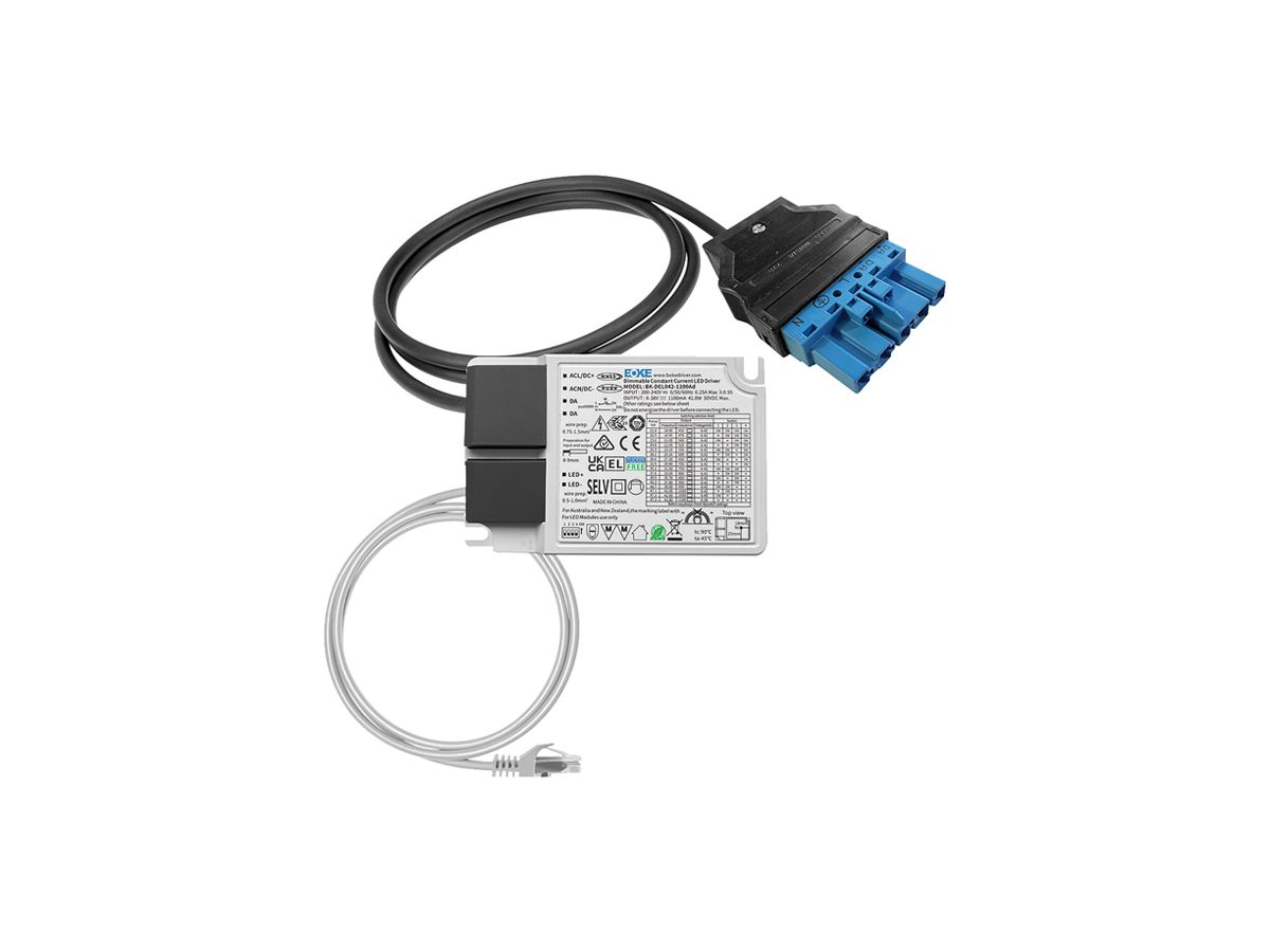 LED-Konverter ESYLUX DRIVER SET 32W 700mA RJ45 WAGO WINSTA DALI-2