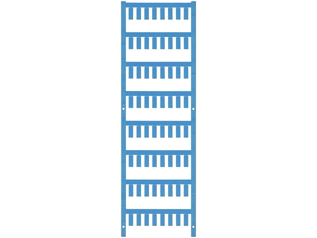 Leitermarkierer Weidmüller MultiCard SF für Ø3…3.7mm 12×4.6mm PA66 blau