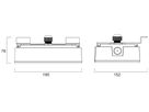 Notlicht-Set KubiXx Standard IP65 1.7W bat 3h BS ST 195×152×76mm