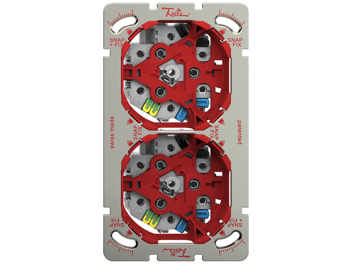 UP-Kombination Feller SNAPFIX® 3×T13 - 3×T13