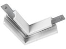 L-Verbinder SLV 48V TRACK Aluminium 71×71×21.9mm Standard links weiss