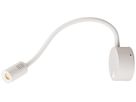 LED-Wandleuchte SLV DIO FLEX PL Switch 1.9W 82lm 2700K 45° Sockel Ø90mm weiss