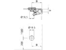 Drehriegel Bettermann zu Deckel DRL 100…600 mm