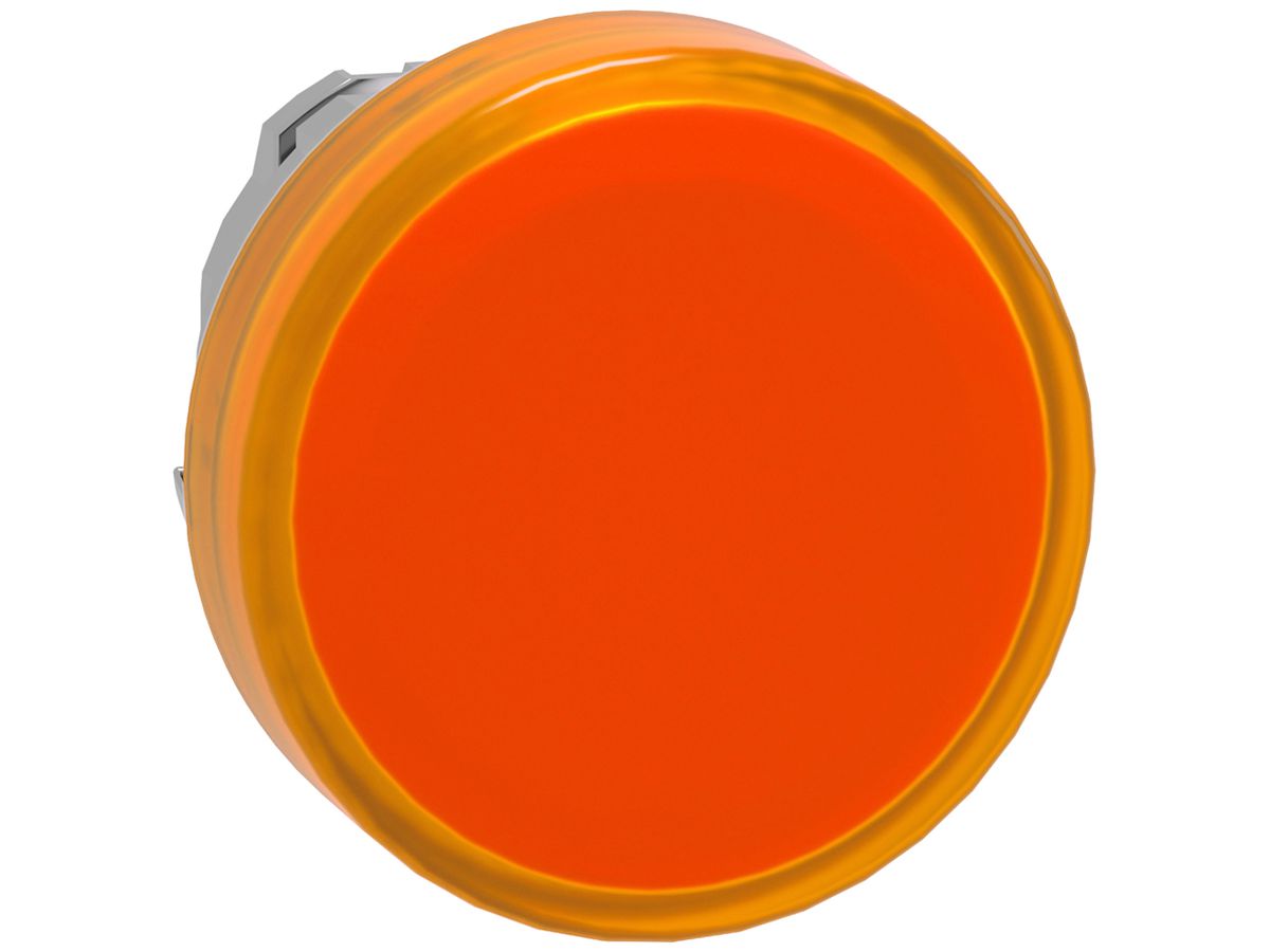 Kopf Schneider Electric zu Signallampe orange