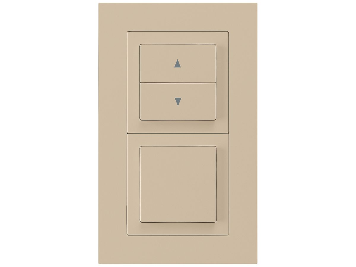 UP-Kombination kallysto.pro Gr.I-I vertikal Storenschalter+Schalter S3 beige