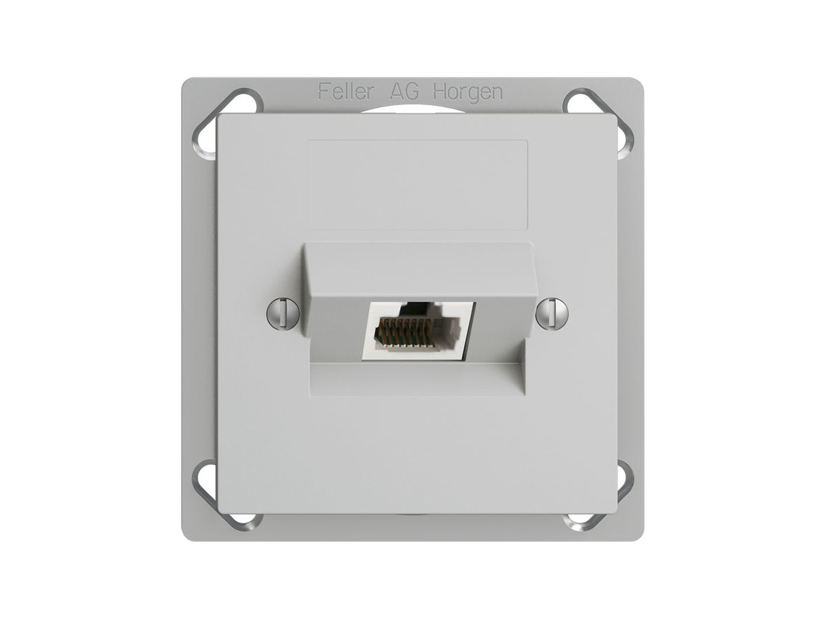EB-Dose 1×RJ45/u 8P ITplus EDIZIOdue hellgrau