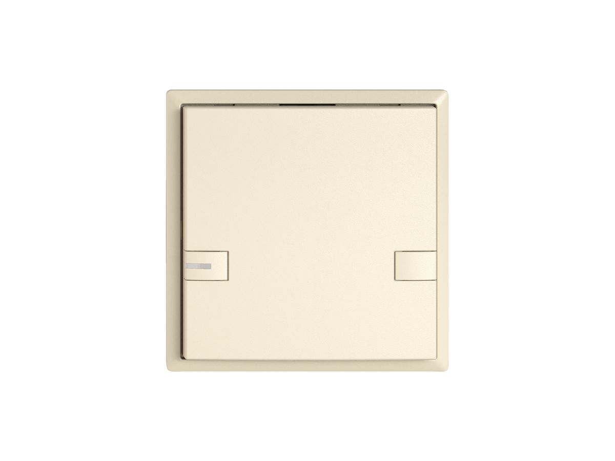 KNX-Taster RGB EDIZIO.liv SNAPFIX® Temperaturfüh.RGB-LED 1×T 2-Tbed.cr