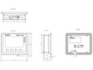 Touchpanel 4.3" Siemens SIMATIC HMI KTP400 BASIC COLOR PN, 65K Farben
