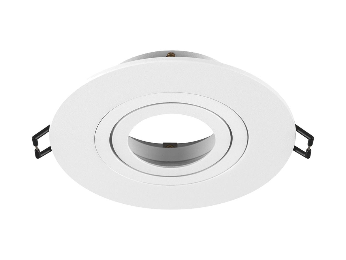 Einbaurahmen SLV NEW TRIA 75 Aluminium Ø110×26mm weiss